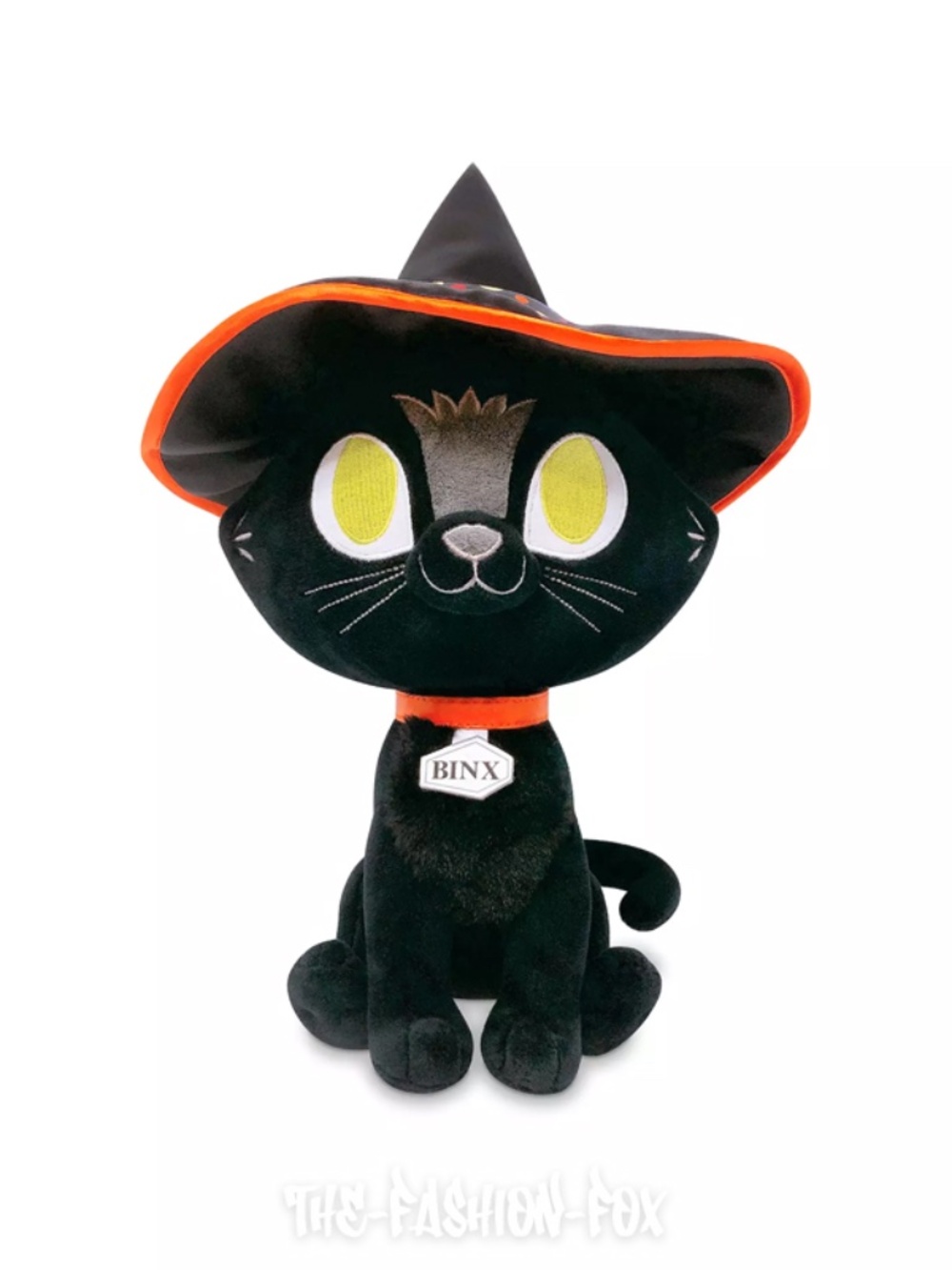 Disney Parks Halloween Hocus Pocus Thackery Binx Black Cat Witch Plush Doll NEW
